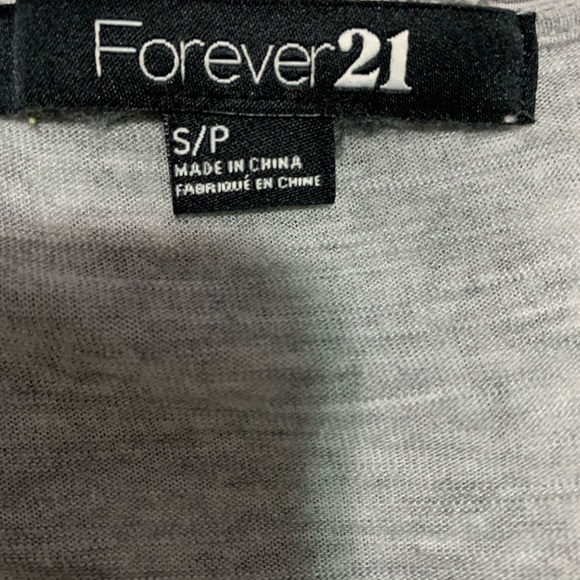 3 for $15 Forever 21 Grey & Black Lace Tank Top - Picture 6 of 7